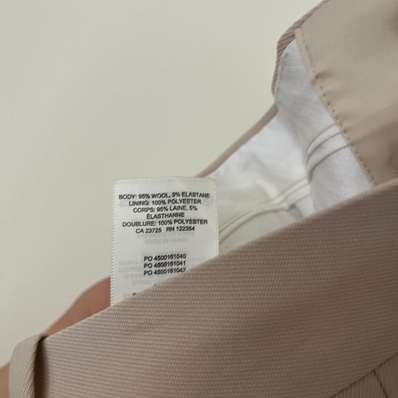 Babaton Wool Pleated Trousers size 14 - Picture 2 of 8